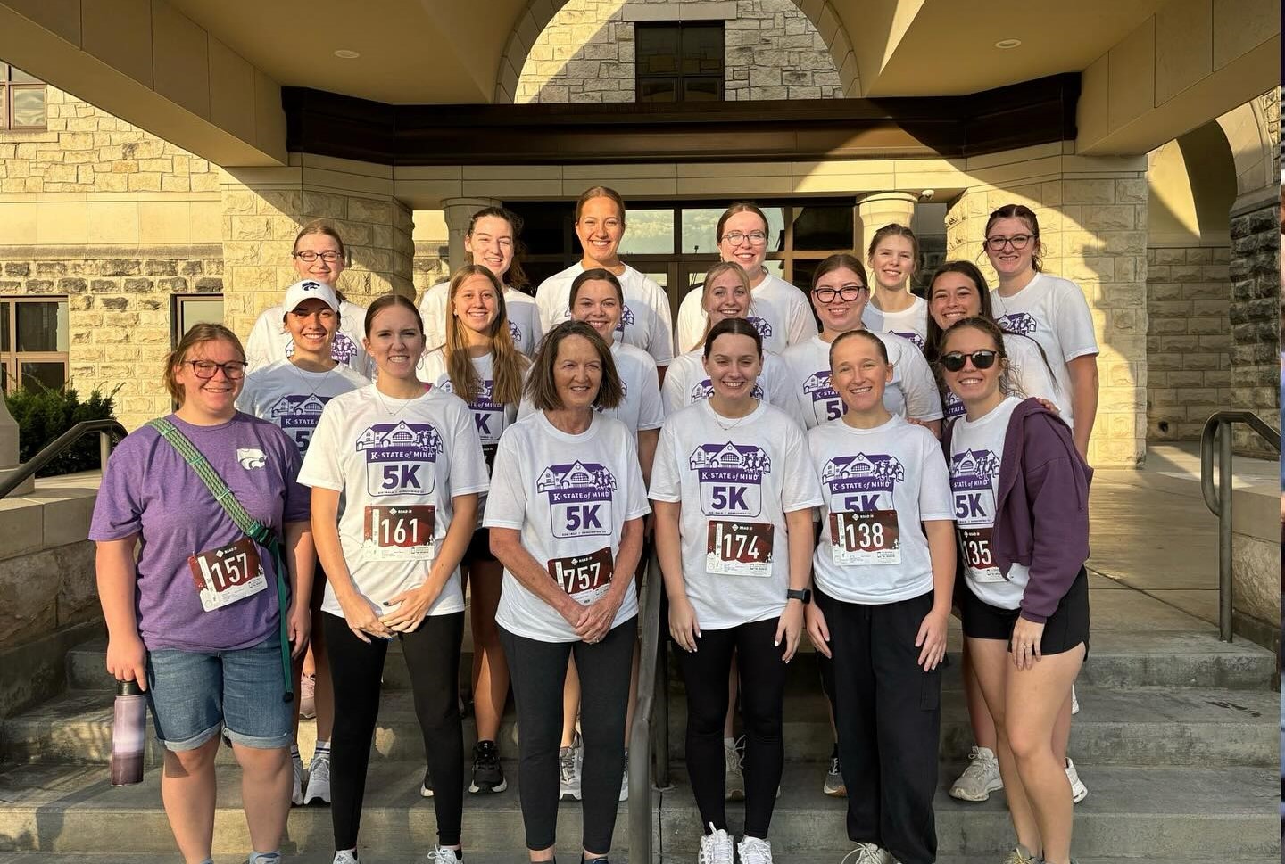 clovia members after 5k run